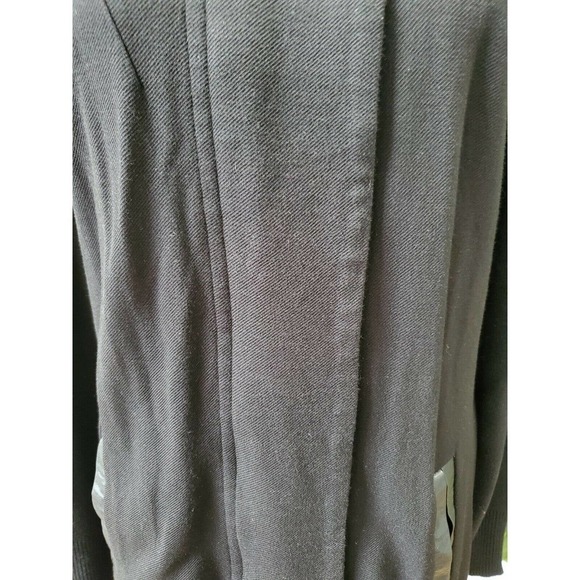 Cabi Women Black Rayon Long Sleeve Full Zip Front Zip Fitted Jacket Size Medium - Picture 3 of 12